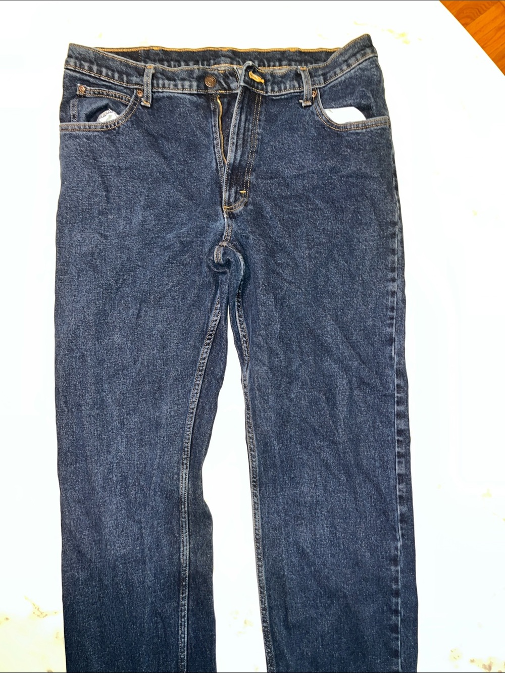 Wrangler Men’s Dark Wash Jeans 36x 32x